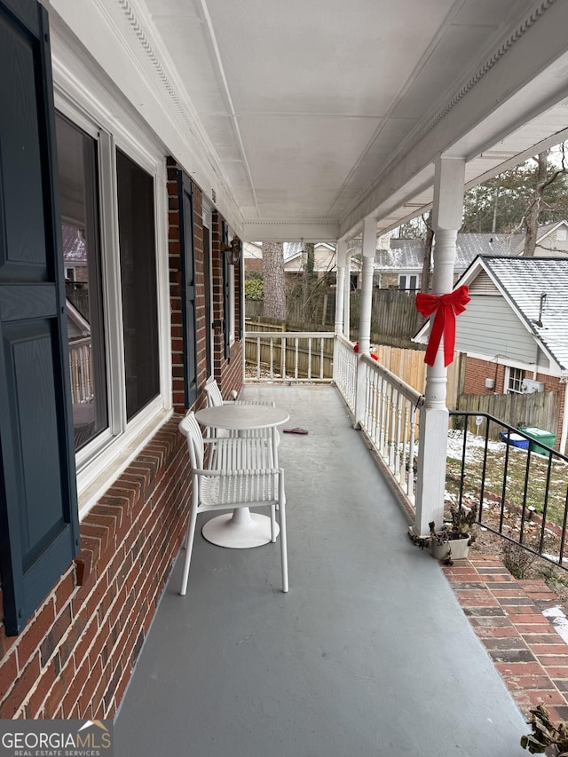 view of patio