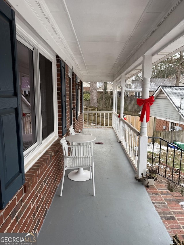 2615 Leeshire Ct, Tucker, GA 30084 - view of covered porch