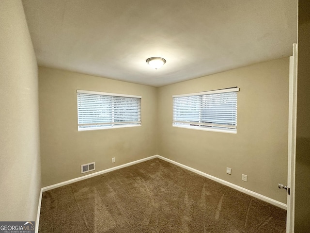 carpeted empty room with plenty of natural light