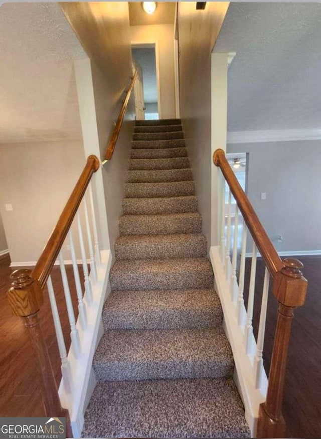 view of stairs