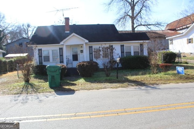 view of ranch-style home