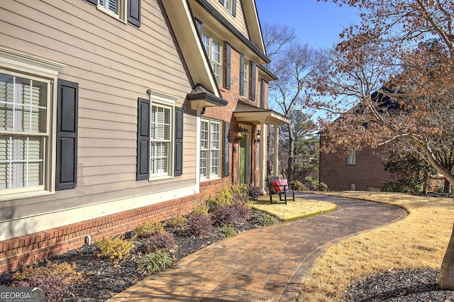 view of property exterior