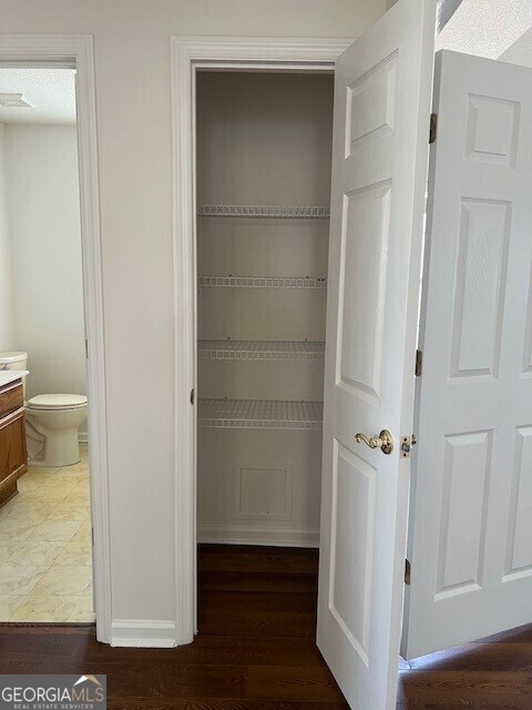 view of closet