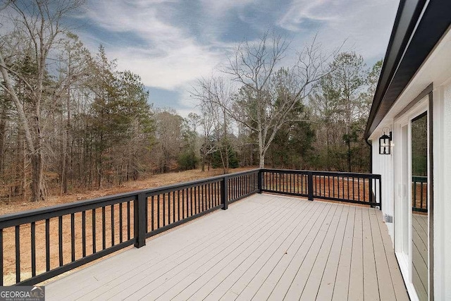 view of deck