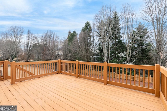 view of deck