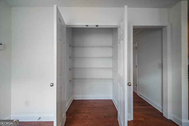 view of closet