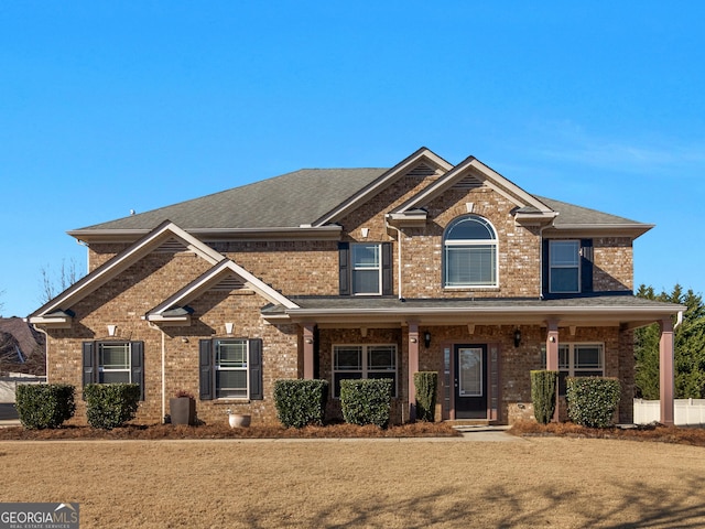 craftsman house featuring covered porch