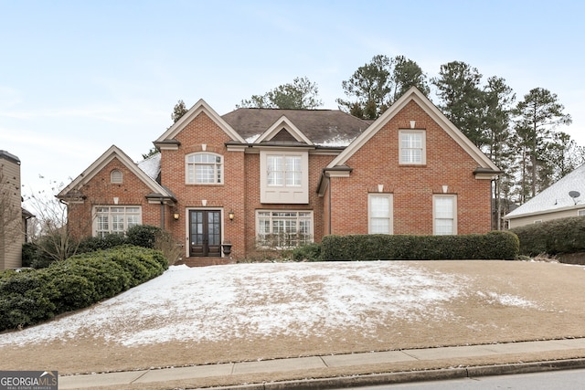 front of property with french doors