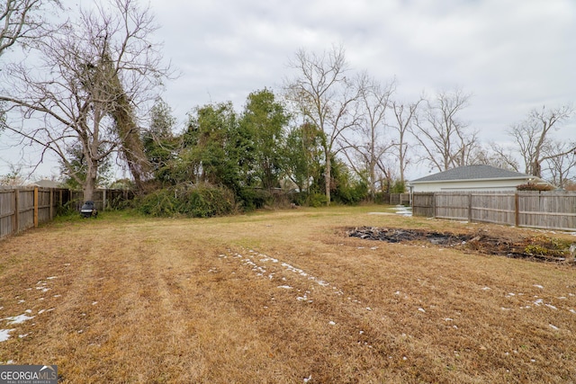 view of yard