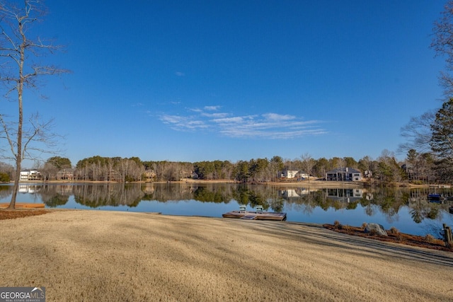 property view of water