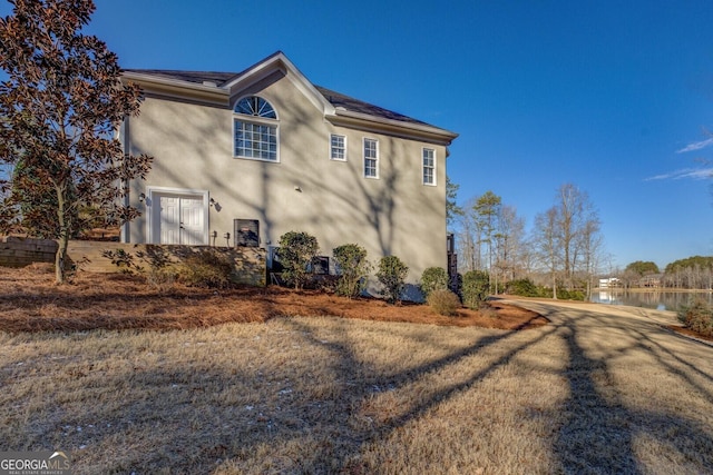 view of back of property