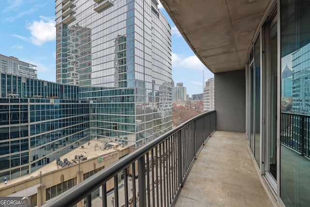 1080 Peachtree St NE Unit 804, Atlanta, GA 30309 - balcony with a city view
