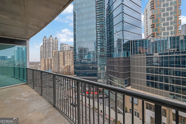 1080 Peachtree St NE Unit 804, Atlanta, GA 30309 - balcony with a view of city