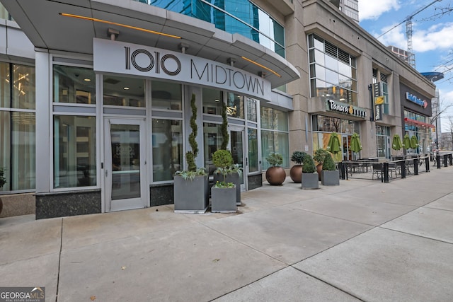 1080 Peachtree St NE Unit 804, Atlanta, GA 30309 - view of exterior entry