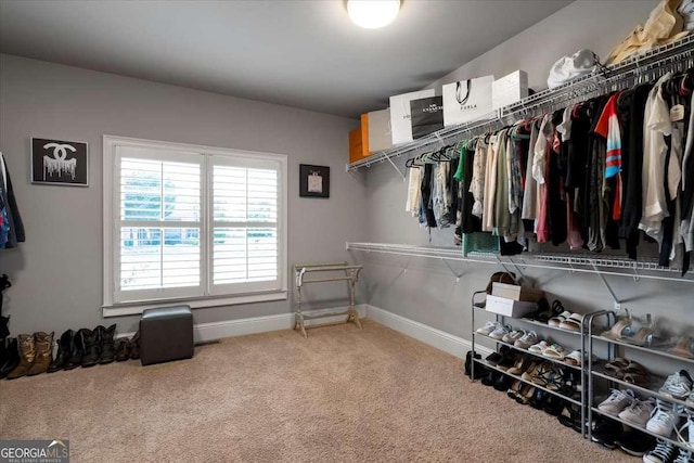 109 Slate Dr, Buford, GA 30518 - spacious closet featuring carpet floors