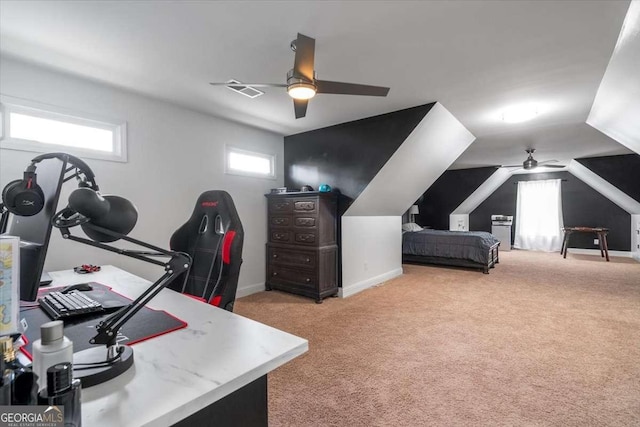 109 Slate Dr, Buford, GA 30518 - bedroom featuring carpet flooring and ceiling fan