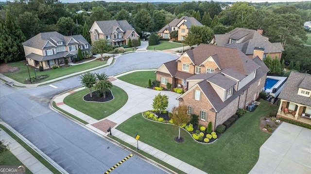 109 Slate Dr, Buford, GA 30518 - aerial perspective of suburban area