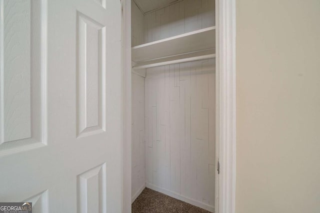 view of closet