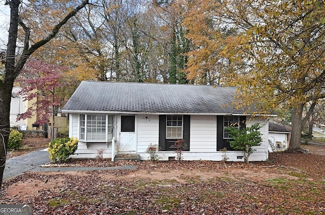 view of front of house