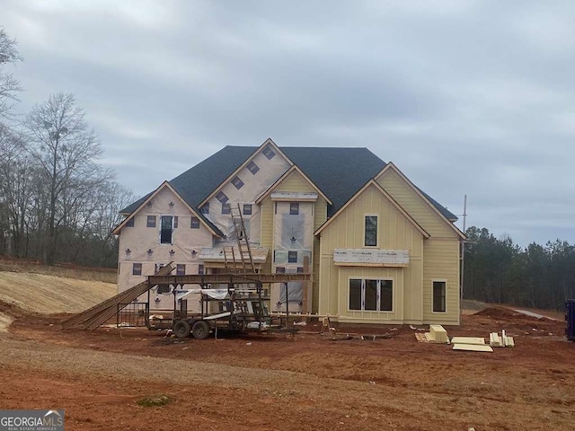 view of rear view of house