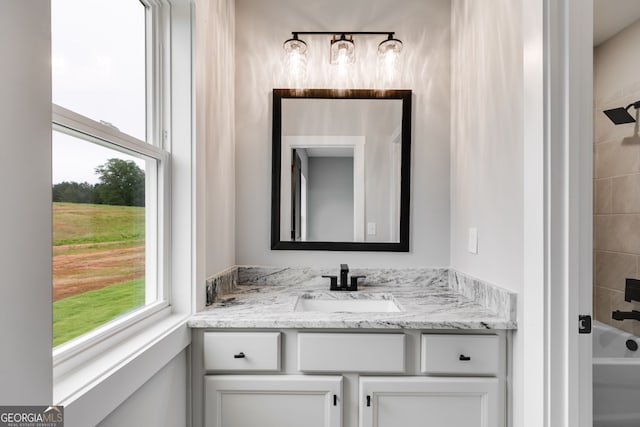 1611 Bethesda Church Rd, Carrollton, GA 30117 - full bath with vanity and shower / washtub combination