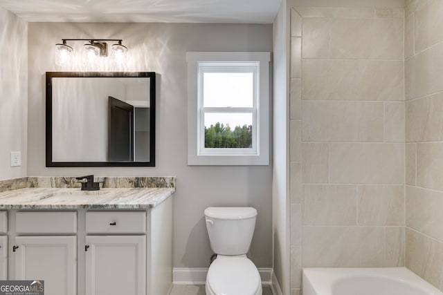 1611 Bethesda Church Rd, Carrollton, GA 30117 - full bathroom with vanity and  shower combination