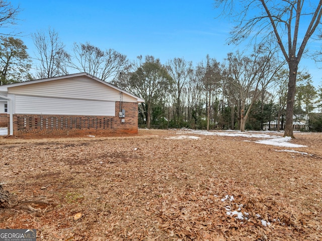 view of side of property