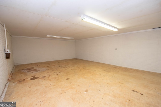 108 Stonebridge Ln, Lagrange, GA 30240 - finished below grade area with ornamental molding