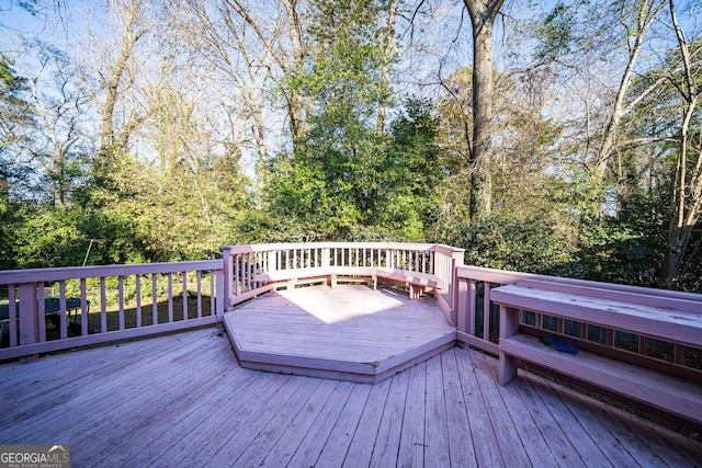 view of deck