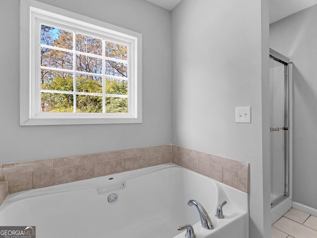 bathroom featuring tile patterned floors