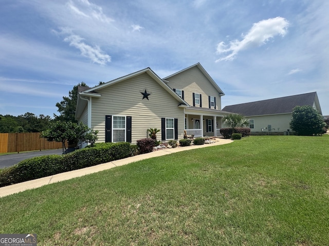 101 Willow Ridge Cir, Thomasville, GA 31757 - traditional-style home featuring a porch