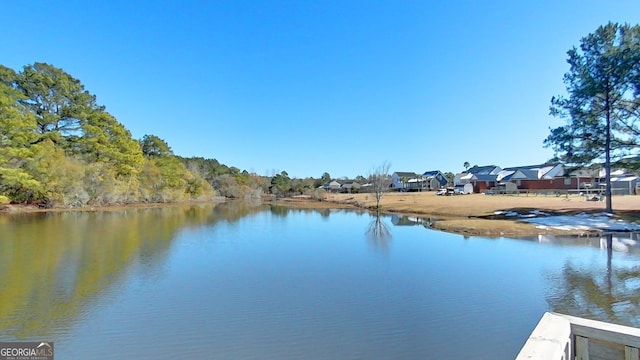 property view of water