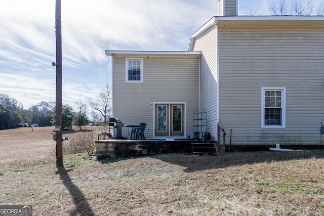 view of back of house