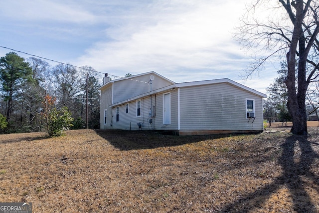 view of side of home