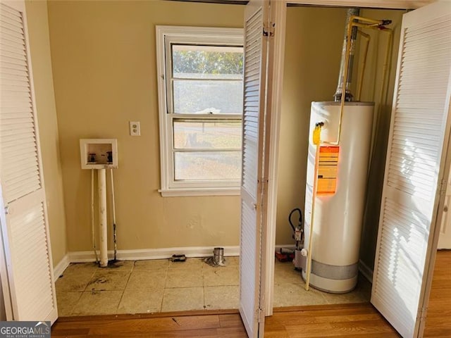 utilities with gas water heater