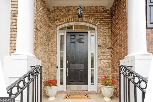 view of entrance to property