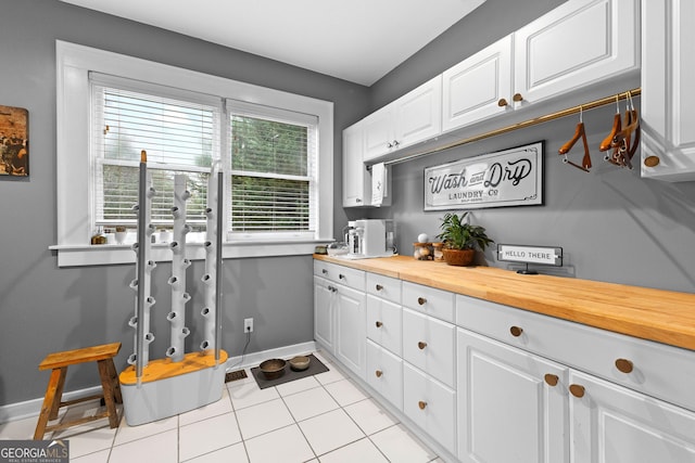 bathroom featuring tile patterned floors