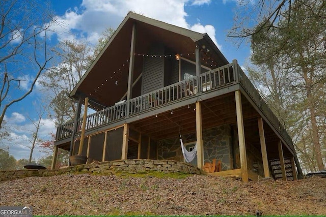 view of back of house