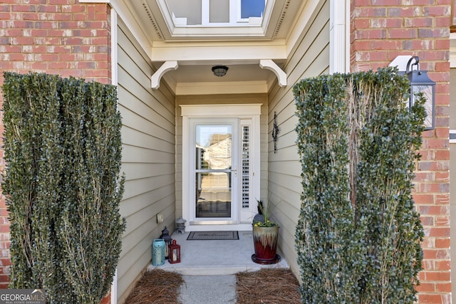 view of entrance to property