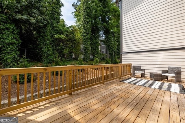 view of deck