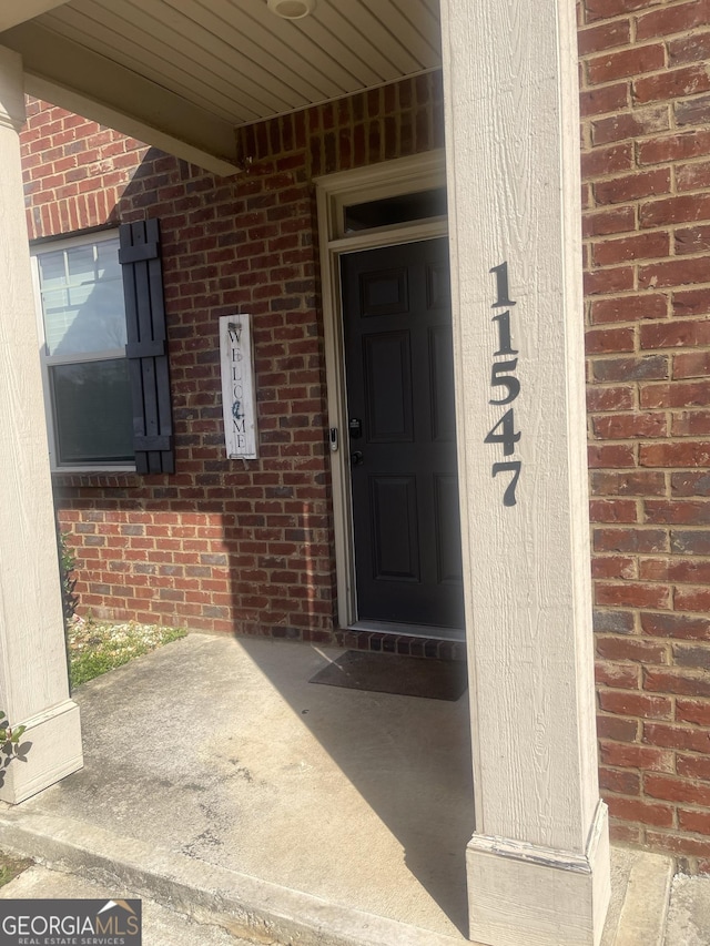 view of entrance to property