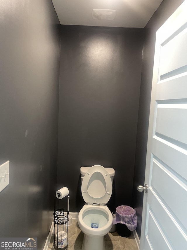 bathroom with toilet