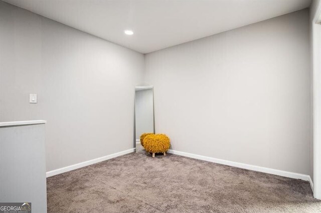 1574 Mayflower St, Atlanta, GA 30311 - interior space featuring baseboards and recessed lighting