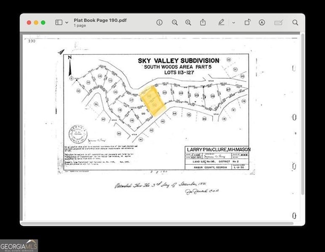 0 W Sugarbush Dr, Dillard GA, 30537 land for sale