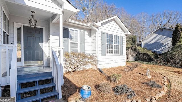 view of property entrance