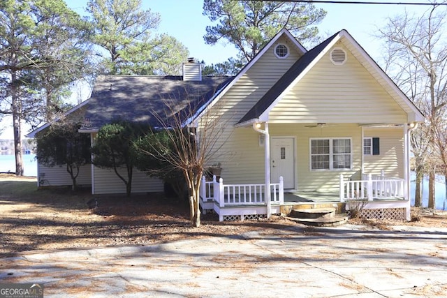 view of front of house