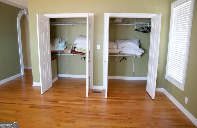 view of closet