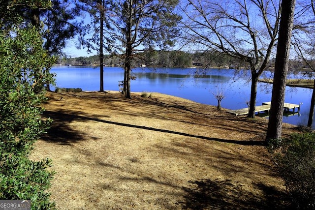 property view of water