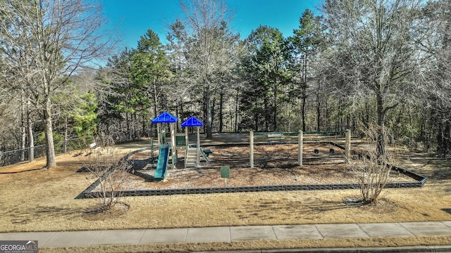 view of playground