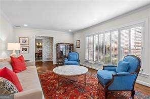 living room featuring hardwood / wood-style flooring